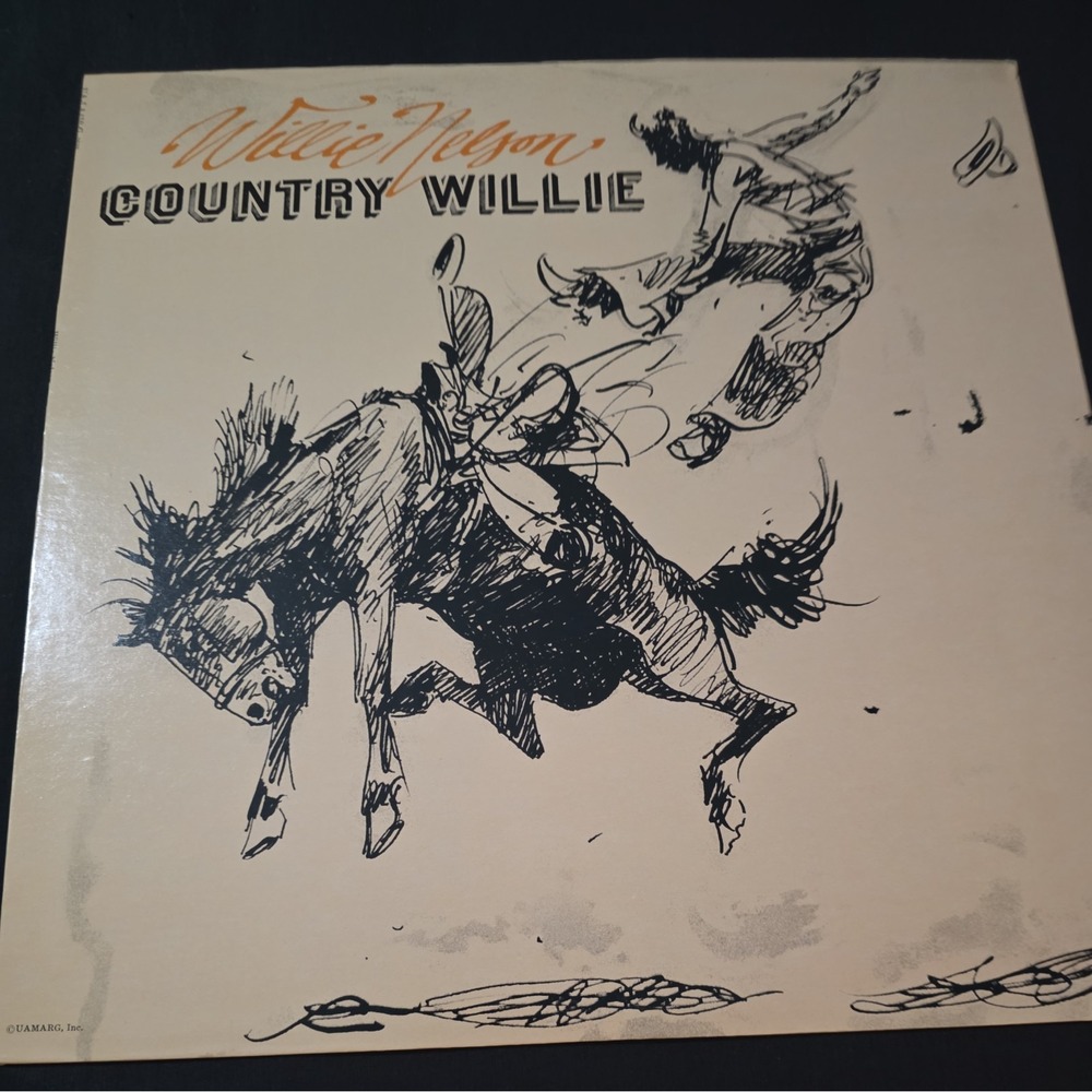 Willie Nelson Country Willie Album - Liberty Records Reissue 1975 - LN-10013